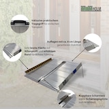 thumbnail of TRUTZHOLM Rollstuhlrampe klappbar 91 cm Traglast 272 kg Alu grau Auffahrrampe
