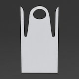 thumbnail of Tabliers jetables en polyéthylène blancs 14,5 microns (Lot de 100)