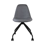 thumbnail of Silla de Escritorio con Ruedas Basic  85,7x46,5x55,5cm Gris Thinia Home