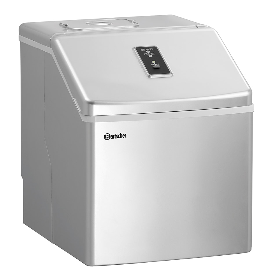 Machine à glaçons plein compacte 15 Kg/24h - Stockage 1 Kg - Bartscher