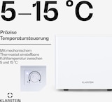 thumbnail of SecretHiding Mini-Kühlschrank 2 Ebenen 17Ltr. 26dB thermoelektrisch Weiß