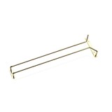 thumbnail of Gläserschiene aus Stahl messingfarbe Länge 41,5 cm