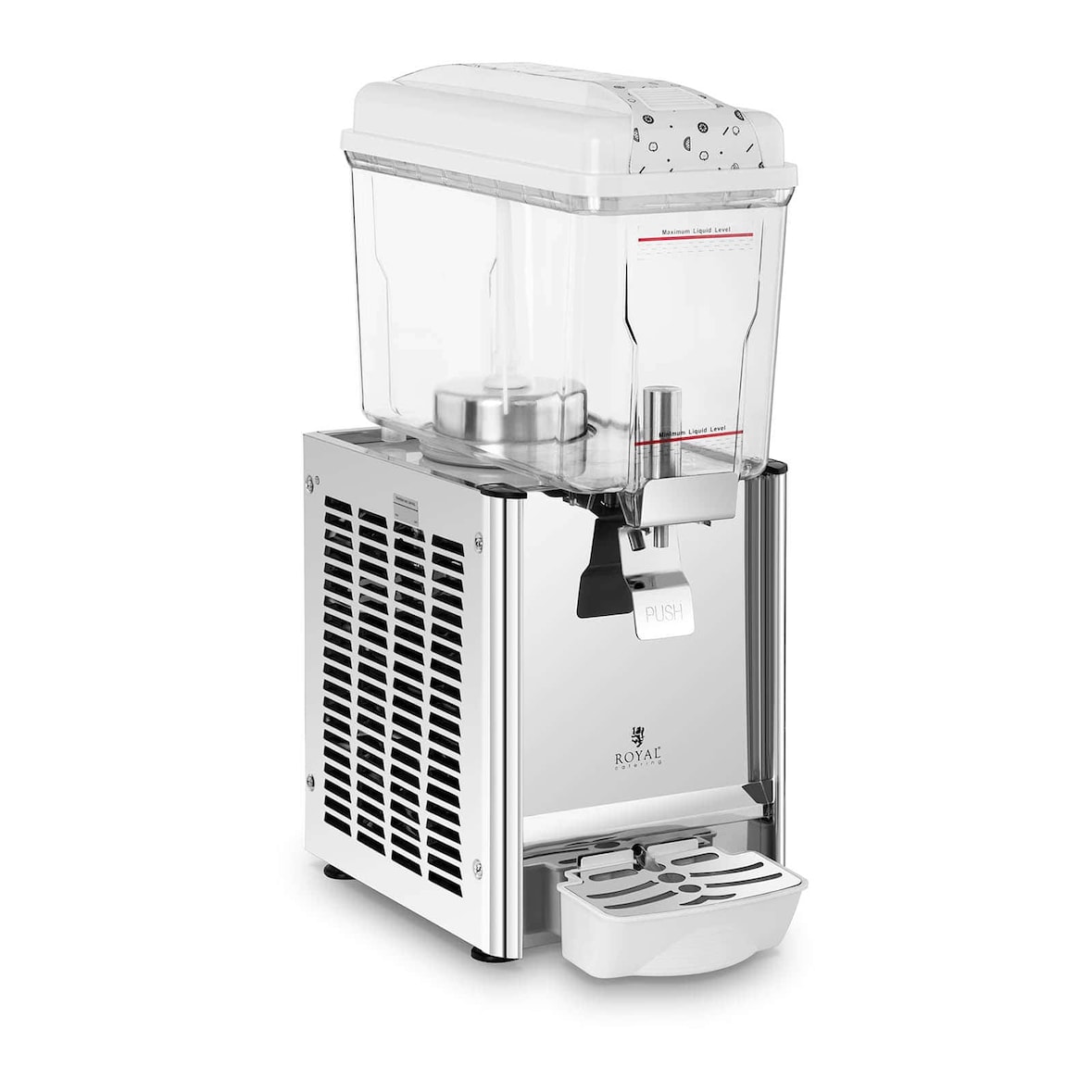 Helloshop26 - Dispensador de bebidas frías de 12 litros con sistema de agitación 14_0005292