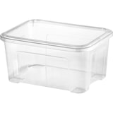 thumbnail of aro Contenitore multiuso con coperchio, plastica, 27.7 x 37.7 x 18.8 cm, 13 L, trasparente