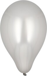 thumbnail of 100 Luftballons Ø 25 cm silber