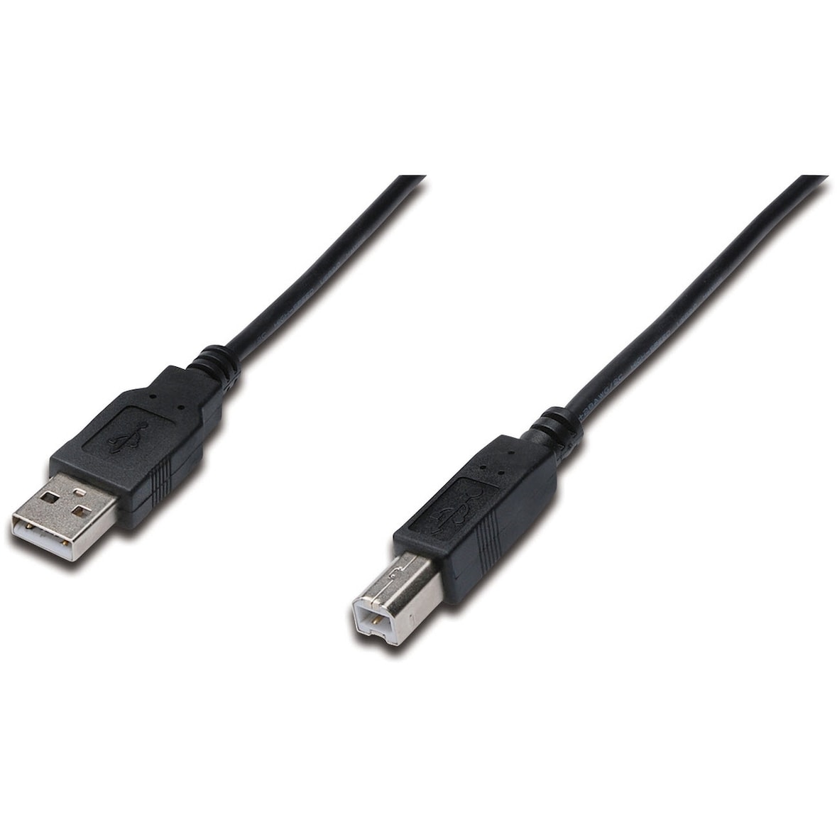 ASSMANN USB 2.0 Kabel Typ A-B  3.0m USB 2.0 konform sw.