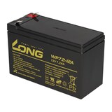 thumbnail of 4x Kung Long VDS WP7,2-12A F2 12V 7,2 Ah Blei AGM Akku 6,3mm Faston