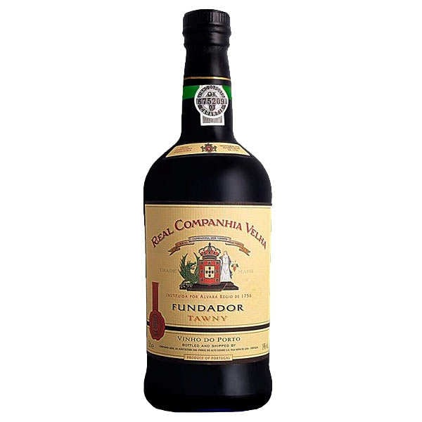 Porto rouge Fundador Tawny 19% Bouteille 75cl Real Companhia Velha