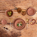 thumbnail of BIDASOA GIO - Set van 6 glazen, 30 cl, amberkleurig, met reliëf