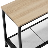 thumbnail of tectake Mesa auxiliar Filton 60x30,5x60,5cm  Madera Industrial Clara, Roble Sonoma