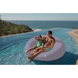 thumbnail of Pouf XXL Flottant pour Piscine 140x120x60 cm Gris galet