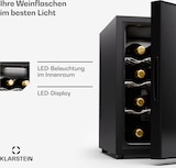 thumbnail of Klarstein Silent Vino 16 Uno | Weinkühlschrank | 1 Zone / 16 Flaschen Schwarz