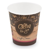 thumbnail of 100x Kaffeebecher S 'Coffee To Go' Caffe Crema Americano Lungo 150ml 200ml