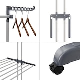 thumbnail of Séchoir à Linge Étendoir Pliable et Extensible avec Grande Capacité de Séchage