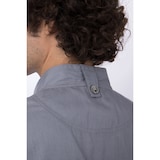 thumbnail of Chef Works® Kochjacke HARTFORD COOL VENT & lite, Reißverschluss, Grau, Größe 4XL