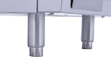 thumbnail of METRO PROFESSIONAL Gasbakplaat GGG2700-V2, roestvrij staal, 80 x 70 x 54.7 cm, piëzo-ontsteking, zilver