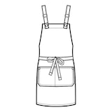 thumbnail of Isacco Delantal Mexico Natural