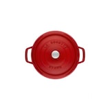 thumbnail of Cocotte Redonda Staub De 24 Cm, 3.8 L, Color Cereza