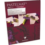 thumbnail of Bloc encollé de 12 feuilles de papier vergé Pastelmat n°3, 360 g/m², 24x30, coloris blanc