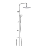 thumbnail of Duschset OHNE BOHREN, Regendusche ohne Armatur, Duschsystem mit Kopfbrause und Handbrause, Chrom
