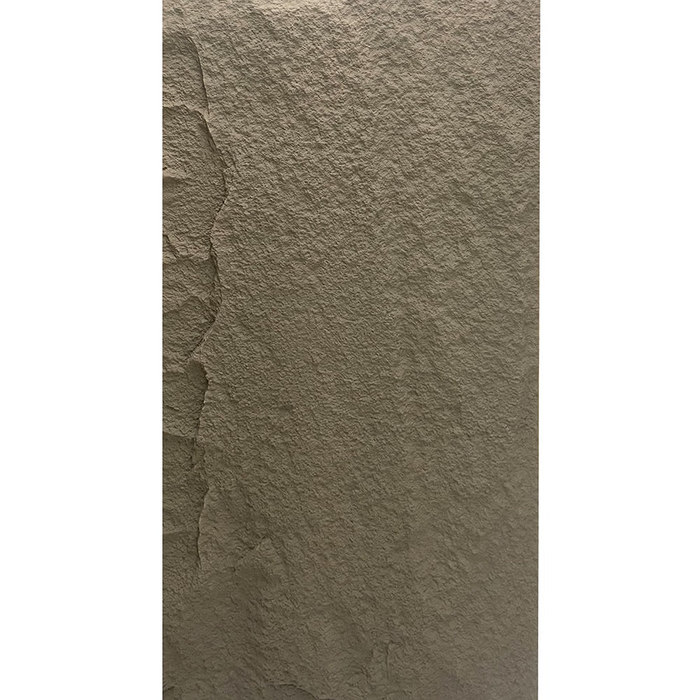 Conjunto de 10 painéis decorativos com efeito de pedra 3D, 7,2 m², revestimento de parede em PU, 120 x 60 x 3 cm, cor Cinza Vulcão.