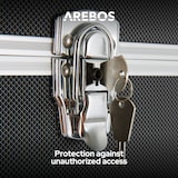 thumbnail of AREBOS Set di 3 valigette da trasporto portatili Valigetta in alluminio