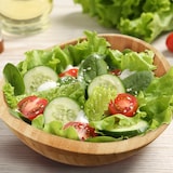 thumbnail of Relaxdays Salatschüssel, Bambus, oval, HxBxT: 8 x 20 x 18 cm, Servierschüssel für Salat, Snacks, Obstschale, natur