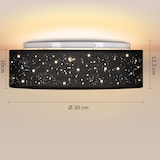 thumbnail of Deckenlampe Sternenhimmel 30cm schwarz