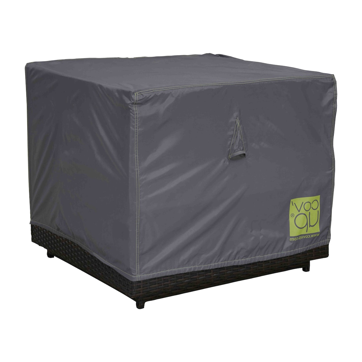 Gartensesselhülle Polyester grau