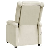 thumbnail of vidaXL Massagesessel Cremeweiß Kunstleder