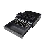 thumbnail of Monepass CD150e - 4B/8C - Cassetto portavalori Low Duty con apertura automatica (tramite connessione stampante RJ) o apertura manuale tramite (tasti)