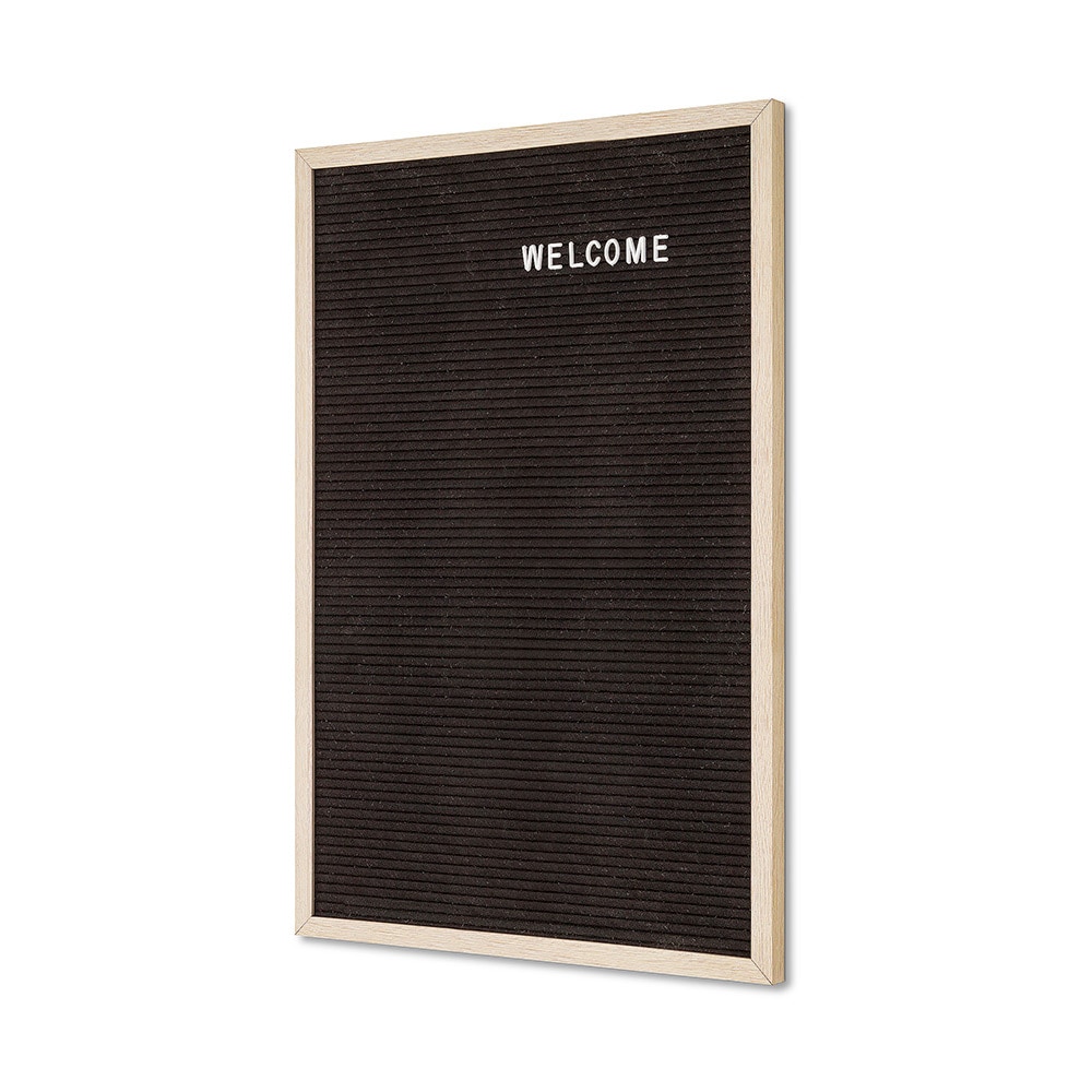 Exposicionate Pizarra Negra con Letras 40 x 60 cm LEB40x60