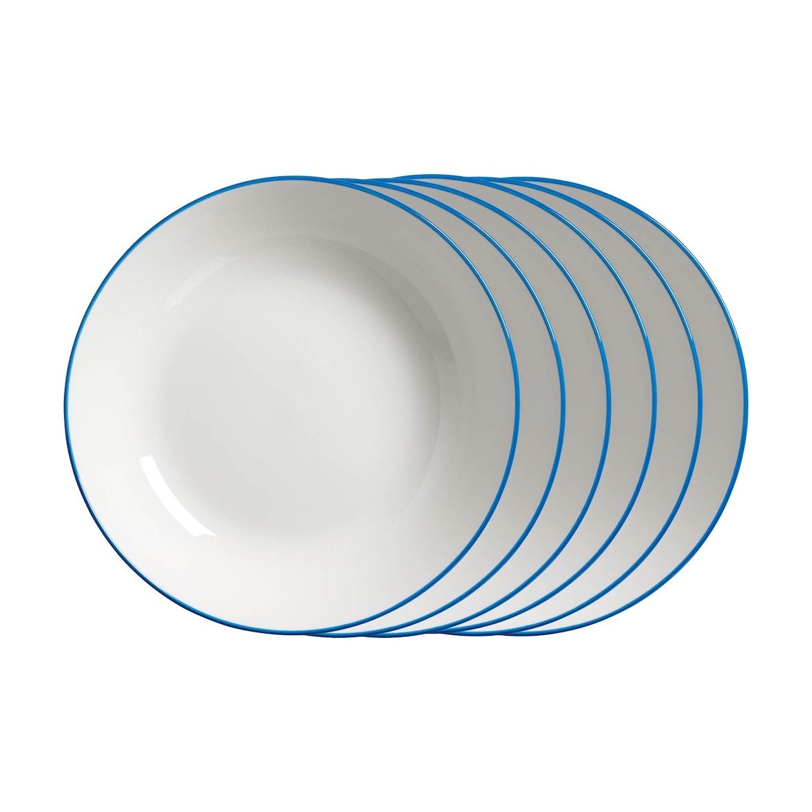 Ritzenhoff & Breker Adela Suppenteller ø 20 cm 6er Set - blau
