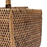 thumbnail of Bazar Bizar Bestekhouder van rotan 18x18x29 cm naturel bruin