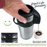 thumbnail of Edelstahl Airport Pumpkanne, 5 Liter- doppelwandig, auslaufsicher
