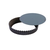 thumbnail of Gobel - Tourtière ronde cannelée - antiadhérente - fond mobile - Ø22/20 cm h2,5 cm - 226422
