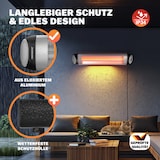 thumbnail of Heizstrahler MZH2501 Silber