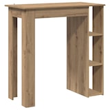 thumbnail of Table de bar avec étagère chêne artisanal bois d'ingénierie Modèle Boréal Panorama Soleil