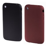thumbnail of 2er-Set Silikon-Cover Schwarz/Rot für Apple iPhone 3G/3GS