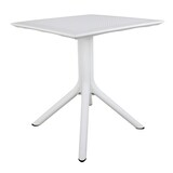 thumbnail of VISIO tavolo da giardino in polipropilene di design moderno industrial cm 70 x 70 x 75 h colore Bianco