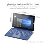 thumbnail of Tablette Windows 11.6 Pouces 8GB RAM+128GB+512GB SSD Intel Quad Core Bluetooth et WiFi YONIS