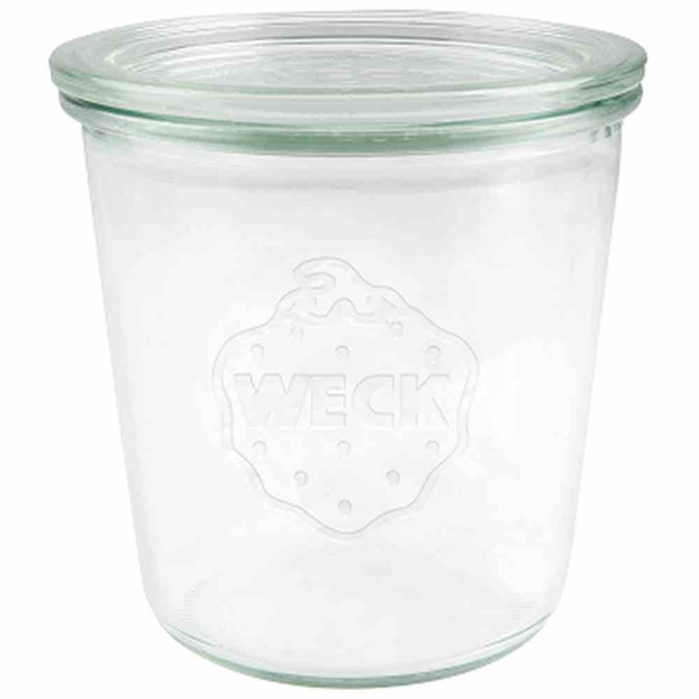 Firstpack WEK742 Barattolo Weck in vetro + cop per vasocottura Ø 10cm H110mm 580ml - 6pz