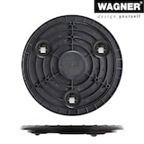 thumbnail of WAGNER Pflanzenroller ULTRAFLAT Ø 30 x 3 cm, f. innen, ABS Kunststoff, schwarz, extra flach, max 100 kg - 20045201