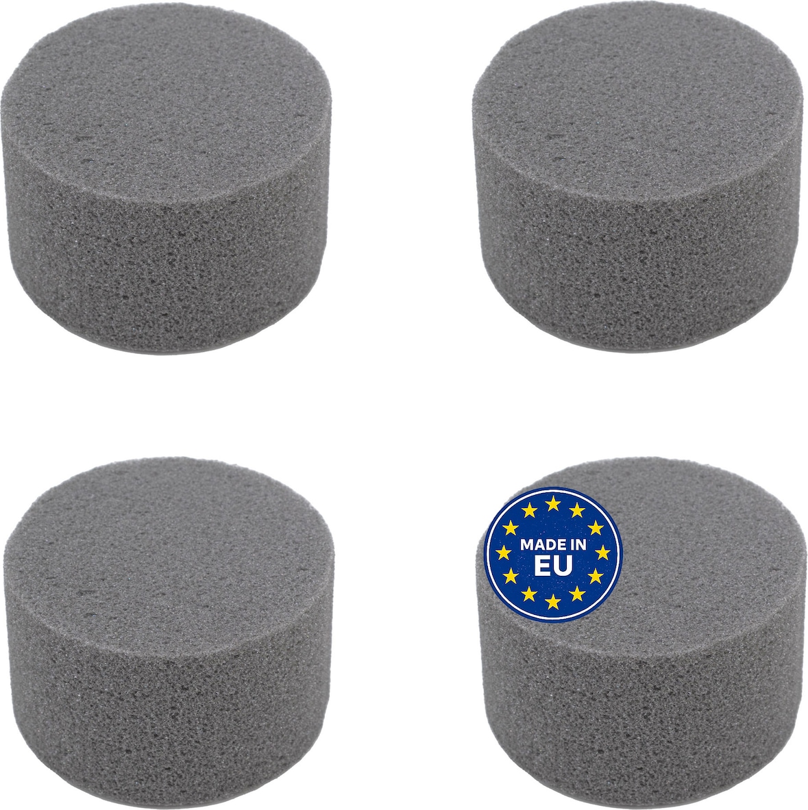 4 Trocken Steckschaum Rund 8x5cm Trockenblumen Kunstblumen Seidenblumen Steckmasse Steckschwamm Blumensteckschaum Floristikzubehör Floristikbedarf
