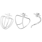 thumbnail of Mehrstufige Küchenmaschine 3in1 mit Edelstahlschüssel 1.000 Watt Zartrosa, Knetmaschine, Mixer, Fleischwolf