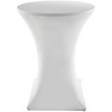 thumbnail of Stehtisch Eren klappbar mit Husse 90x110cmweiß