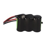 thumbnail of Notleuchtenakku NiMH 3,6V 4000mAh F1x3 Baby C mit Kabel und Faston-Buchsen -4,8mm / +6,3mm