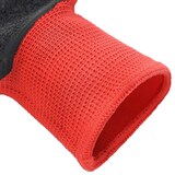 thumbnail of vidaXL Werkhandschoenen 12 pcs Rood en Zwart 7 / S Latexcoating