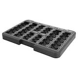 thumbnail of Bandeja Monedas Para Caja Caudales  24X17X1,8 Cm Negro Pvc