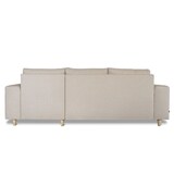 thumbnail of Nordic Sofa mit Chaiselong rechts gewendet hell beige.